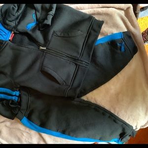 3T puma boys sweat suit